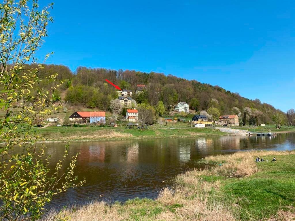 Apartmán Luxusboofe - Ferienhaus Am Lilienstein Königstein an der Elbe Exteriér fotografie